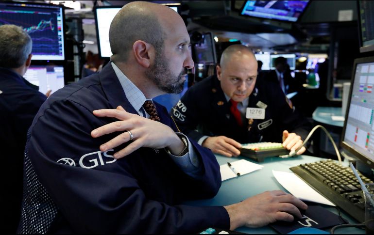 Las acciones de las empresas tecnológicas y de salud fueron las que más contribuyeron a las ganancias de hoy. AP/R. Drew