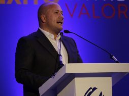 Alfaro dijo que, en recientes pláticas con AMLO, se tuvieron avances en temas como seguridad, abasto de agua y la inversión en otros sistemas de transporte público. EL INFORMADOR / F. Atilano