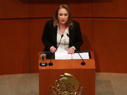 Yasmín Esquivel es licenciada en derecho por la UNAM y doctora de la misma disciplina por la Universidad Anáhuac. NTX / F. Estrada