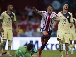 El Guadalajara enfrenta mañana al América en el Estadio Azteca a las 20:55 horas. MEXSPORT/ARCHIVO