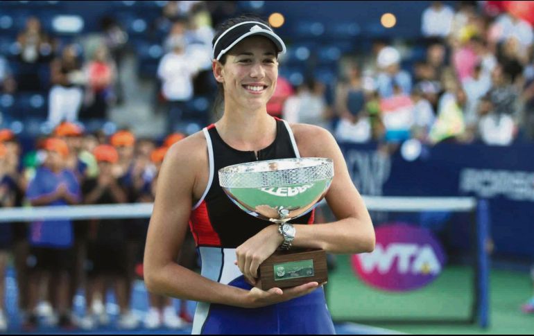 La hispano-venezolana Garbiñe Muguruza defenderá su título este año. ESPECIAL