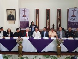 Hoy se dieron a conocer las actividades que se llevarán a cabo para la Semana Santa 2019 en Guadalajara. Los actores Antonio Enríquez y Lilia Martín serán Jesús y María durante la Pasión. EL INFORMADOR / J. Armendáriz