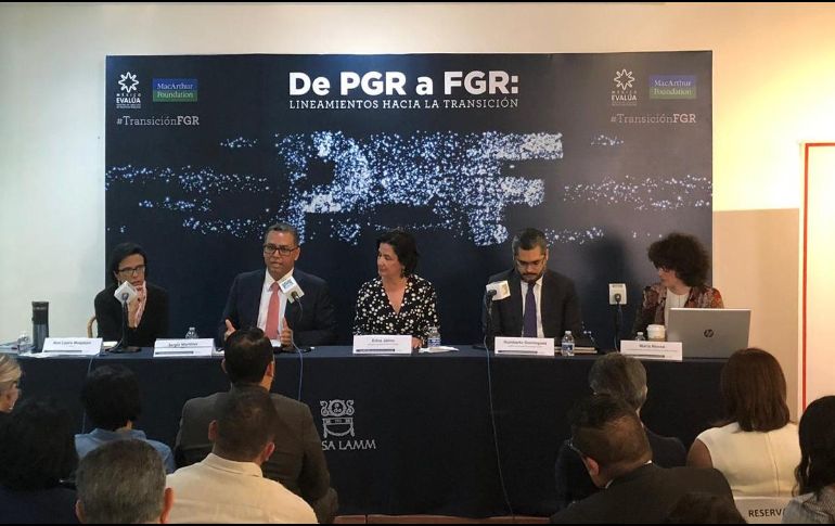 La asociación civil México Evalúa informa que la antigua PGR dejó 166 mil casos sin resolver; presenta un reporte que incluye un plan para que la FGR mejore sus capacidades de investigación. TWITTER / @mexevalua