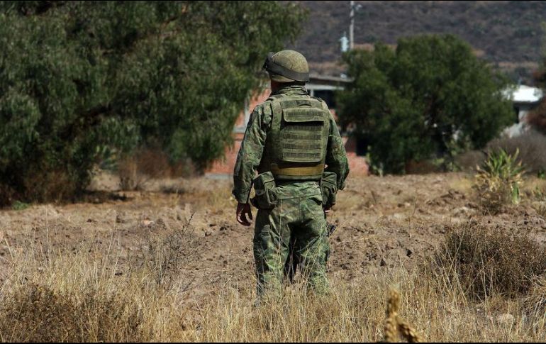 Los militares llegaron al lugar luego de que se les informara que un ducto había sido picado en el municipio de Tetepango, Hidalgo, según detalló el noticiero 