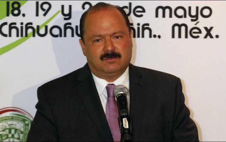 César Duarte es señalado como responsable de desvíos económicos por mil 200 millones de pesos. NTX / ARCHIVO