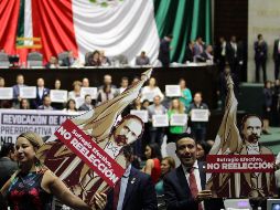 Diputados de oposición expresaron su rechazo a la revocación de mandato. NTX/G. Granados