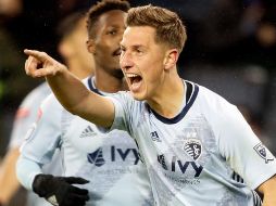 Krsiztian Nemeth colaboró en la victoria con un doblete. AP/O. Wagner