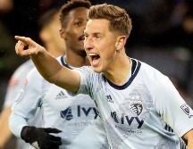 Krsiztian Nemeth colaboró en la victoria con un doblete. AP/O. Wagner
