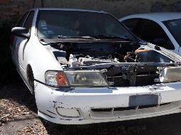 La venta de coches robados por piezas aumenta la ganancia de los delincuentes. EL INFORMADOR/Archivo
