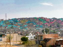 Los grises y cafés fueron renovados, y ahora hay siete colores predominantes en la colonia Nuevo Vergel. ESPECIAL