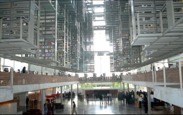 Biblioteca Vasconcelos. El recinto busca mantenerse como una de las principales instalaciones educativas. NOTIMEX
