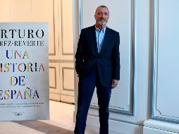 “Yo no soy historiador ni pretendo serlo, solo soy un tipo que lee”, aseguró Pérez-Reverte. AFP