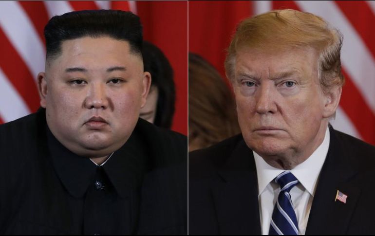 La segunda cumbre de Trump-Kim se rompió por las diferencias sobre las demandas de Pyongyang por parte de Estados Unidos y la demanda de Corea del Norte de un alivio dramático de las sanciones internacionales. AP / ARCHIVO