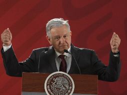 López Obrador reitera que él es 