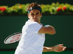 Roger Federer busca su sexto título en Indian Wells y hoy enfrentará a Rafael Nadal. AFP / C. Brunskil