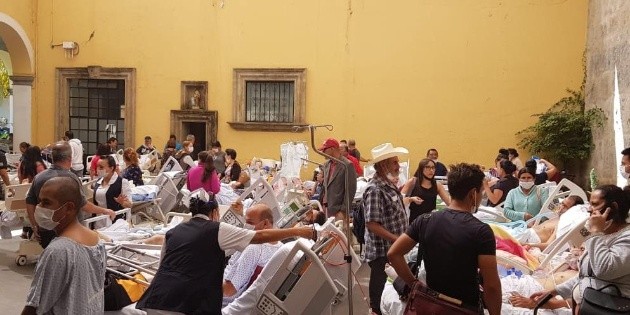 Evacuan personal y pacientes en Hospital Civil por conato de incendio