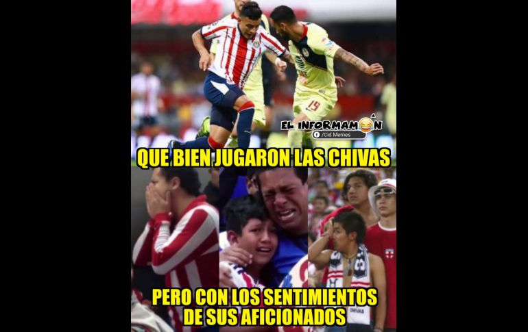 Chivas vs América... Al menos nos quedan los memes