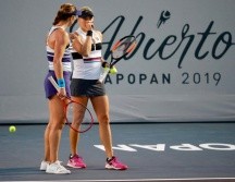 María Sánchez llegó a tres títulos en dobles de WTA; Stollar, por su parte, consiguió su segundo galardón. TWITTER/@AbiertoZapopan