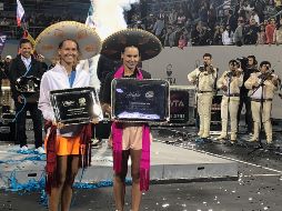 Veronika Kudermetova se coronó por primera vez en un torneo de la WTA en tierras tapatías. NOTIMEX