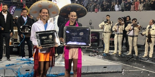 Veronika Kudermetova se corona en Abierto de Zapopan 2019