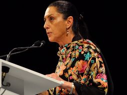 Sheinbaum ofreció un mensaje con motivo de sus primeros 100 días de gobierno. NTX / A. Guzmán