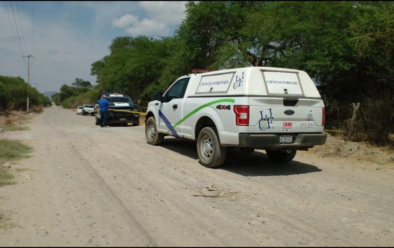 En Lomas de Tejeda, el cuerpo se encontraba debajo de un puente. ESPECIAL / Policía de Tlajomulco