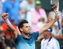 Thiem dejó a Roger Federer sin su sexto trofeo en el torneo del desierto californiano. AFP / C. Brunskill