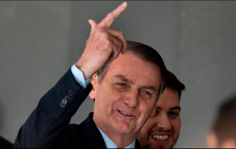 Después de Estados Unidos, Bolsonaro visitará Chile y a fin de mes viajará a Israel. AFP/ARCHIVO
