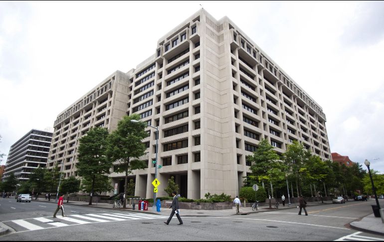 Imagen de archivo que muestra la sede del Fondo Monetario Internacional (FMI) en Washington. EFE/ARCHIVO