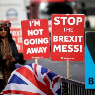 May no puede presentar el mismo acuerdo de brexit al parlamento