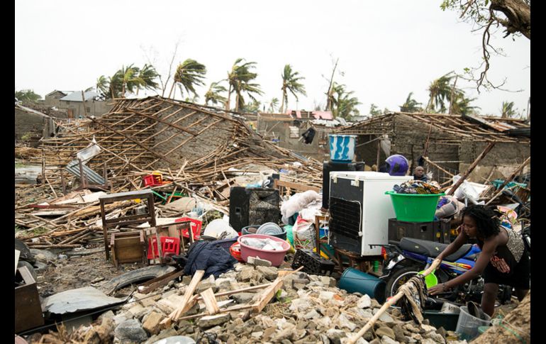 La cuarta ciudad más grande de Mozambique, Beira, ha quedado destruida en un 90% a causa del paso del ciclón 