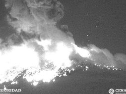 El Semáforo de Alerta Volcánica se encuentra en Amarillo Fase 2. TWITTER / @webcamsdemexico