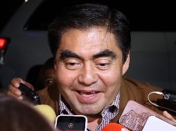 Miguel Barbosa será por segunda ocasión el candidato de Morena al gobierno de Puebla. SUN/B. Fregoso