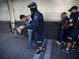 A principios de mes, dos jóvenes fueron detenidos en el Centro tapatío por robar. EL INFORMADOR/F. Atilano