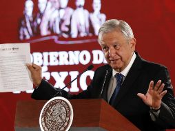 El Presidente deja asentado que es maderista y partidario de los principios de Sufragio Efectivo y no Reelección. NTX / A. Monroy