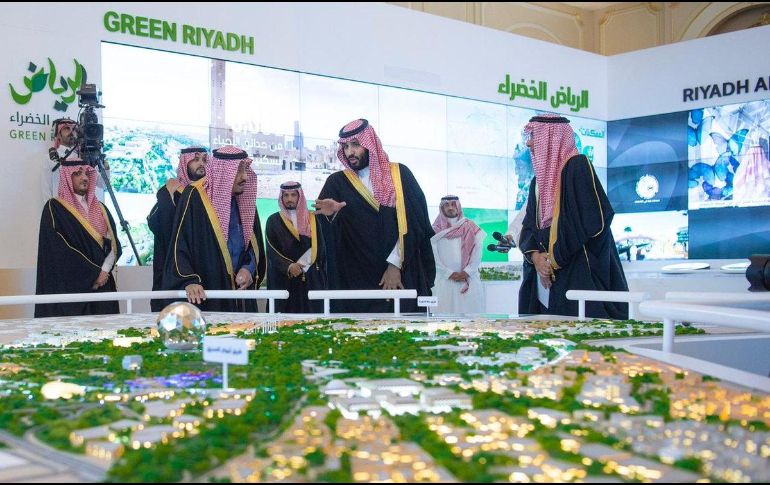Ese parque incluirá todo tipo de instalaciones dedicadas al ocio, así como un jardín vertical y unas cataratas artificiales. TWITTER/ @Riyadh_Green