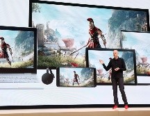 La ''nube'' se considera el futuro del videojuego, siguiendo con el modelo que Netflix instauró para el contenido audiovisual o Spotify para la música. AFP / J. Sullivan