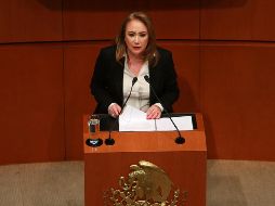 Yasmín Esquivel Mossa fue elegida por el Senado como ministra de la Suprema Corte para un periodo de 15 años. NTX/ARCHIVO