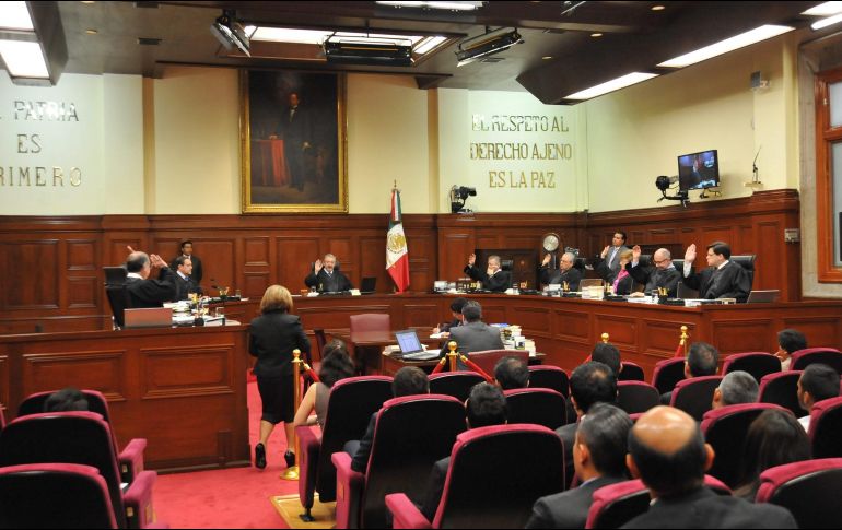 Magistrados discutieron la Ley del Instituto Municipal de Pensiones del Estado de Chihuahua, que sólo permitía pensionar a los viudos cuando demostraran que tenían alguna discapacidad. NTX/ARCHIVO