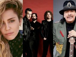 Miley Cyrus, The Killers y Carlos Santana se presentarán el 16 de agoto, primer día del Festival.  ESPECIAL / whatupintown.com