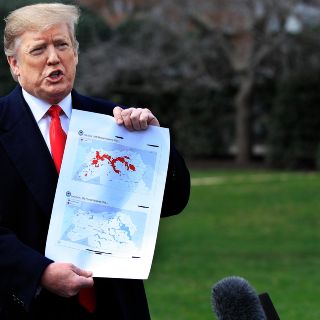 Trump anuncia la pronta derrota del Estado Islámico en Siria