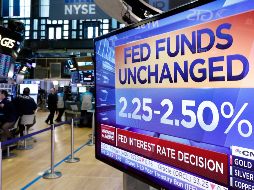 Las acciones de los bancos retrocedieron debido a las pocas perspectivas de un incremento en las tasas de interés. AP/R. Drew