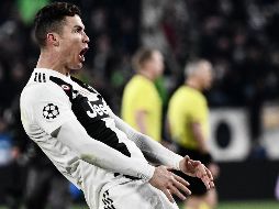 El portugués se habría dirigido a la grada del Juventus Stadium para realizar aparentemente una imitación de la acción que había hecho Diego Simeone, DT del Atlético, en el encuentro de ida. AFP / ARCHIVO