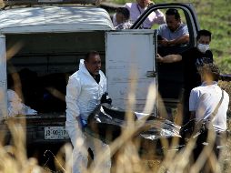 Hasta el momento van nueve personas identificadas de las 20 personas que fueron abandonadas en el canal. AFP / ARCHIVO