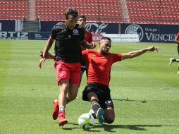 Los goles del partido caen en el último de los cuatro tiempos de 35 minutos que se disputaron. TWITTER/@AtletideSanLuis