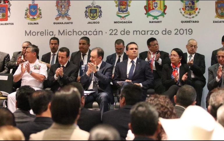Durazo Montaño participó en la Primera Reunión Regional Occidente de la Conferencia Nacional de Secretarios de Seguridad Pública. TWITTER/AlfonsoDurazo