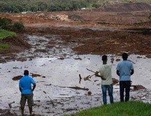 Antes de que la presa se derrumbara, el agua era 