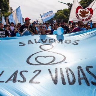 Marcha antiaborto toma las calles de Argentina