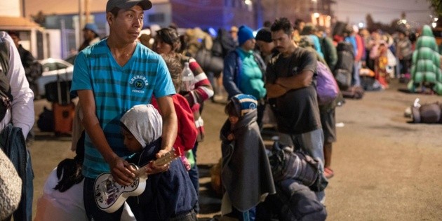 Sale de Tapachula un nueva caravana con rumbo a EU