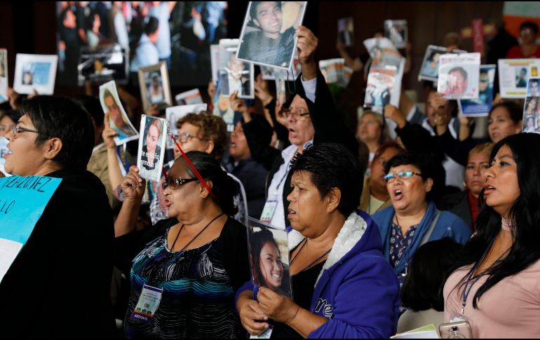 La manifestación se realiza dentro del Salón Tesorería de Palacio Nacional. EFE / ARCHIVO